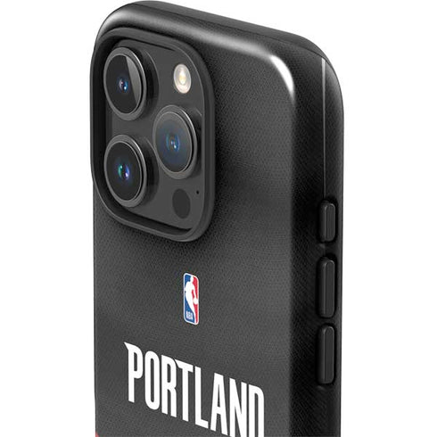 NBA Portland Trail Blazers Jersey iPhone 16 Pro Max Impact Case